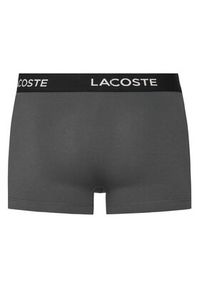 Lacoste Komplet 5 par bokserek 5H1292 Szary. Kolor: szary. Materiał: bawełna