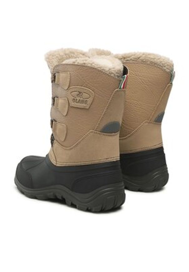 Olang Śniegowce X-Cursion Beżowy. Kolor: beżowy. Materiał: skóra