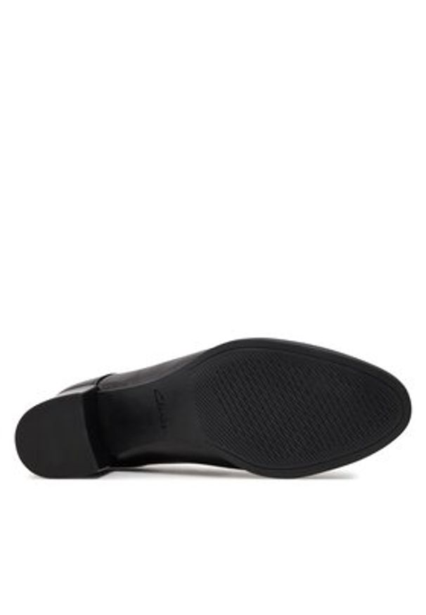 Clarks Czółenka Freva55 Strap 26172052 Czarny. Kolor: czarny. Materiał: skóra
