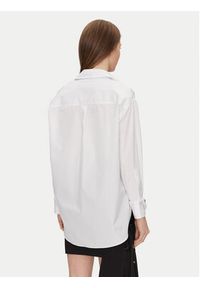 Elisabetta Franchi Koszula CA-092-51E2-V380 Biały Regular Fit. Kolor: biały. Materiał: bawełna #5