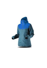 TRIMM - bunda Trimm EXPED LADY. Kolor: niebieski, szary, wielokolorowy. Materiał: materiał #1