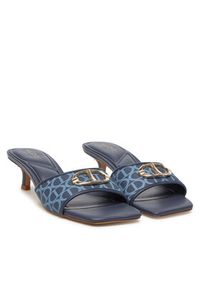 Aldo Klapki Coteazur 13918674 Granatowy. Kolor: niebieski. Materiał: skóra #3