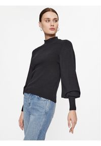 Vero Moda Sweter 10290671 Czarny Regular Fit. Kolor: czarny. Materiał: syntetyk