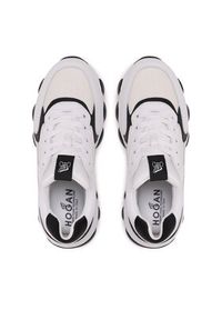 Hogan - HOGAN Sneakersy HXW5400DG60ONW Biały. Kolor: biały. Materiał: skóra #6