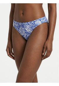 Seafolly Dół od bikini C Shells 40426-328 Niebieski. Kolor: niebieski. Materiał: syntetyk #1