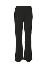 Vero Moda Spodnie dzianinowe Kanva 10296871 Czarny Regular Fit. Kolor: czarny. Materiał: syntetyk #4