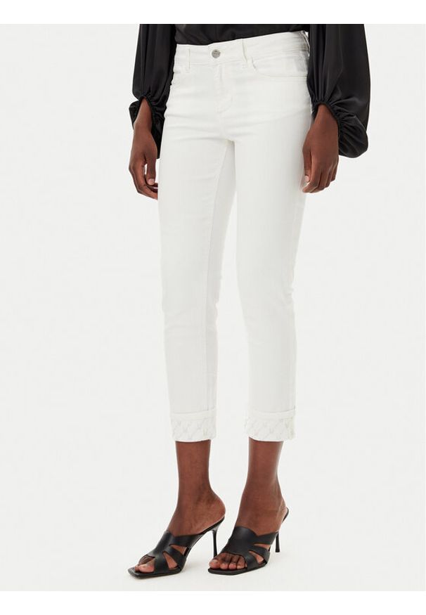 Liu Jo Jeansy UA5006 T2594 Biały Regular Fit. Kolor: biały