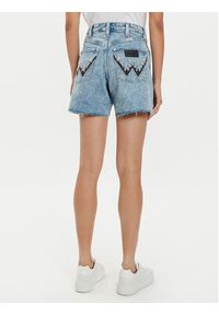 Wrangler Szorty jeansowe Hot Wheels 112357950 Niebieski Relaxed Fit. Kolor: niebieski. Materiał: bawełna #5