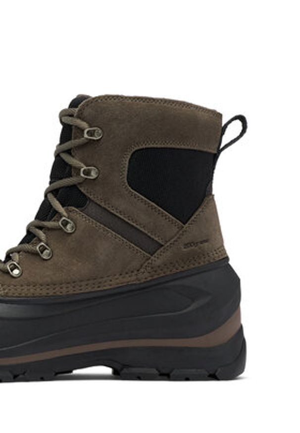 sorel - Sorel Śniegowce Buxton™ Lace Wp 2084901245 Brązowy. Kolor: brązowy. Materiał: skóra, zamsz