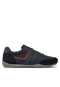 Geox Sneakersy U Wells U45T5A 02211 C4064 Granatowy. Kolor: niebieski. Materiał: materiał