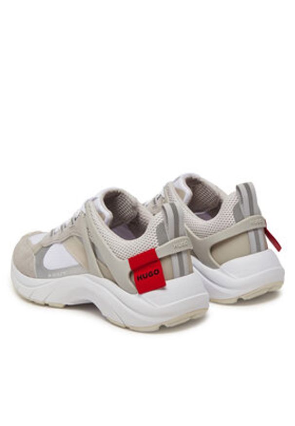 Hugo - HUGO Sneakersy GO2 50541703 Biały. Kolor: biały. Materiał: materiał