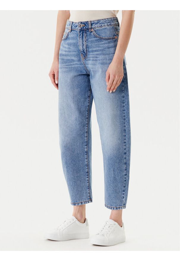 United Colors of Benetton - United Colors Of Benetton Jeansy 4SHBDE00I Niebieski Balloon Fit. Kolor: niebieski