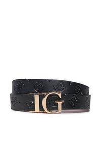 Guess Pasek Damski BW7861 P3430 Bordowy. Kolor: czerwony. Materiał: skóra #3