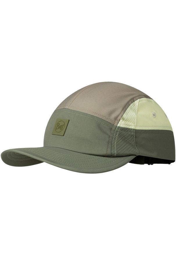 Buff - Czapka z daszkiem BUFF 5 PANEL GO CAP DOMUS APRICOT. Kolor: zielony