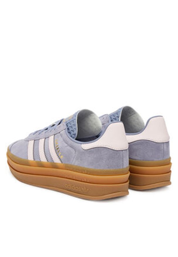 Adidas - adidas Sneakersy Gazelle Bold JQ1297 Fioletowy. Kolor: fioletowy. Materiał: skóra, zamsz. Model: Adidas Gazelle