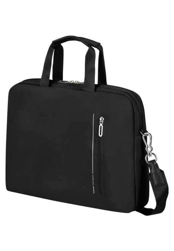 Samsonite Ongoing 15.6'' czarny. Kolor: czarny. Materiał: nylon. Styl: klasyczny, casual, elegancki, biznesowy