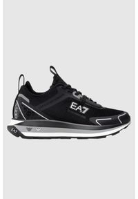 EA7 Emporio Armani - EA7 Czarne sneakersy męskie. Kolor: czarny #3