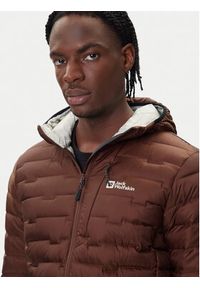 Jack Wolfskin Kurtka puchowa Passamani A61831 Brązowy Regular Fit. Kolor: brązowy. Materiał: syntetyk #5