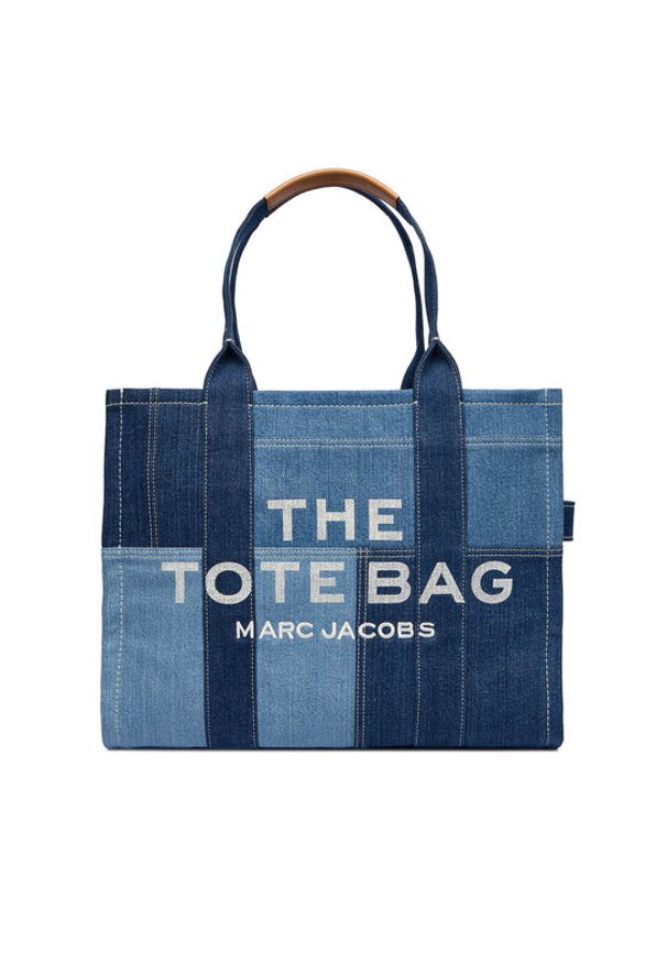 MARC JACOBS - Marc Jacobs Torebka The Denim Large Tote Bag H018M06FA21 Niebieski. Kolor: niebieski