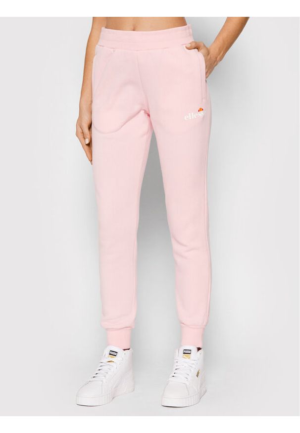 Ellesse Spodnie dresowe Hallouli SGK13652 Różowy Regular Fit. Kolor: różowy. Materiał: bawełna, dresówka