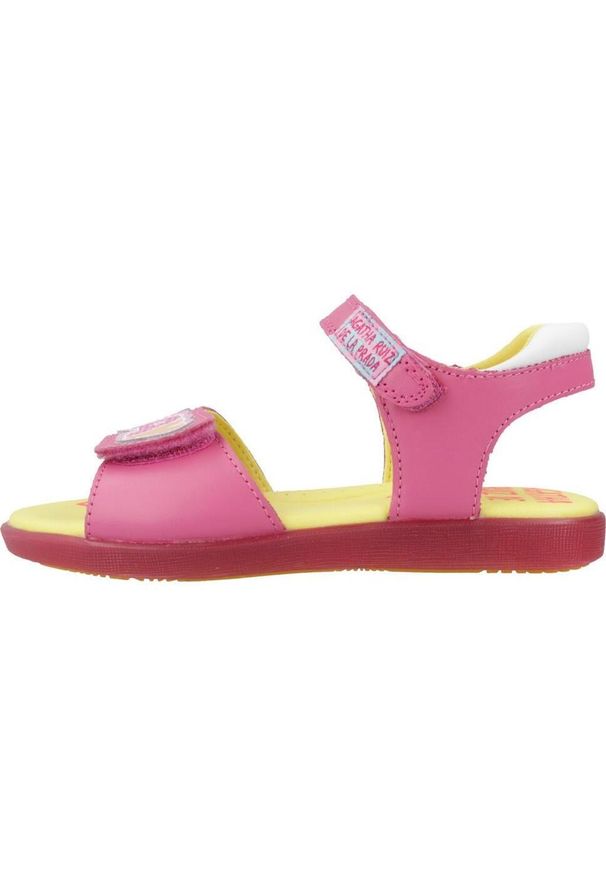 Agatha Ruiz de la Prada - Sandały AGATHA RUIZ DE LA PRADA 242960A Rose. Kolor: różowy. Materiał: tkanina, skóra. Sezon: lato