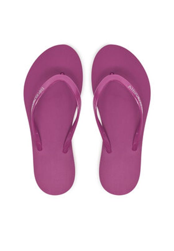 Emporio Armani Japonki XVQS09 XN118 00780 Różowy. Kolor: różowy