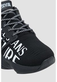 Versace Jeans Couture - VERSACE JEANS COUTURE Czarne sneareksy męskie Fondo Nomo Dis. 13, Rozmiar 43. Kolor: czarny #3