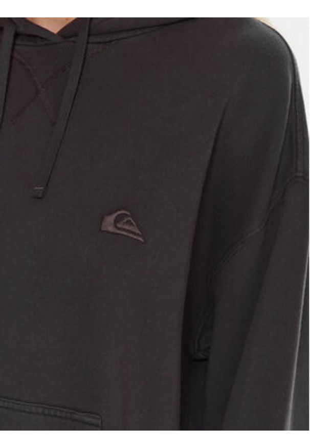 Quiksilver Bluza Esential Hoodie EQWFT03191 Szary Oversize. Kolor: szary. Materiał: bawełna