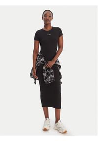 Tommy Jeans Sukienka codzienna DW0DW22339 Czarny Slim Fit. Okazja: na co dzień. Kolor: czarny. Materiał: wiskoza. Typ sukienki: proste. Styl: casual #4