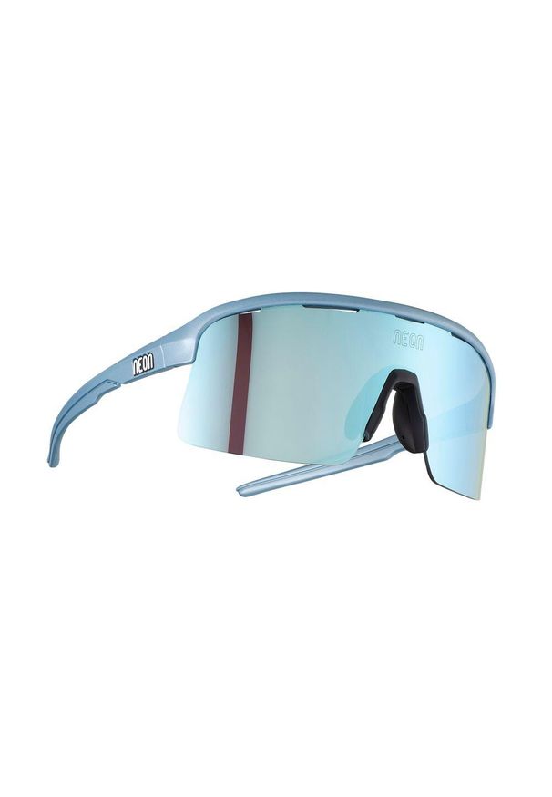 NEON - Okulary sportowe unisex Arrow 2.0 poliwęglan mirror, 100% ochrony UV. Kolor: niebieski