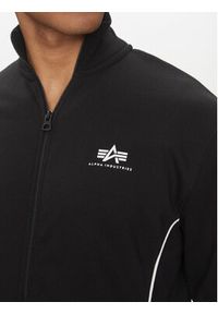 Alpha Industries Bluza Small Logo 156305 Czarny Regular Fit. Kolor: czarny. Materiał: bawełna