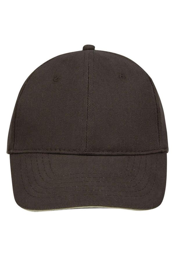 SOL'S - Czapka Z Daszkiem Buffalo 6 Panel. Kolor: brązowy