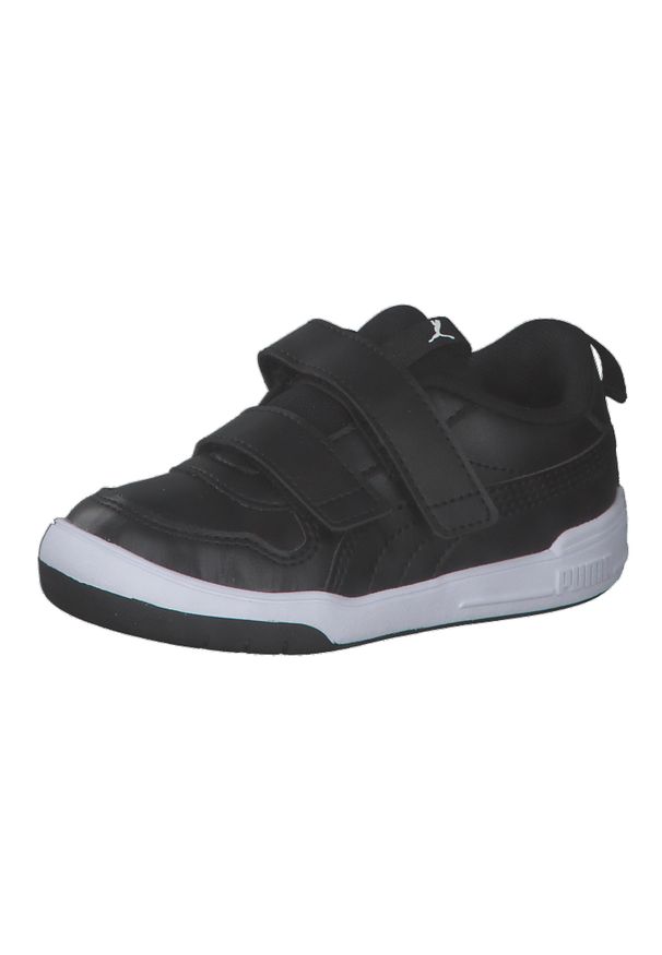 Buty do chodzenia dla dzieci Puma 03 Rebound V6 Mid. Okazja: na co dzień. Kolor: czarny. Sport: turystyka piesza