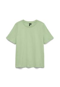 Vero Moda T-Shirt Paulina 10316991 Zielony Regular Fit. Kolor: zielony. Materiał: bawełna #6
