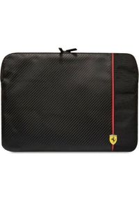 Etui Ferrari Oryginalne Etui LAPTOP 14" Ferrari Sleeve Carbon&Smooth (FECS14AXBK) czarne. Kolor: czarny