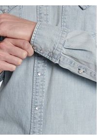 Replay Koszula jeansowa M4860B.000.26C Niebieski Regular Fit. Kolor: niebieski. Materiał: jeans, bawełna #2