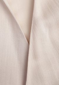 Renee - Beżowa Wiskozowa Bluzka z Kopertowym Dekoltem i Wiązaniem z Boku Velarila. Typ kołnierza: dekolt kopertowy. Kolor: beżowy. Materiał: wiskoza #2