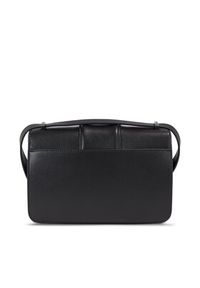 Calvin Klein Torebka Bar Hardware Shoulder Bag K60K611045 Czarny. Kolor: czarny