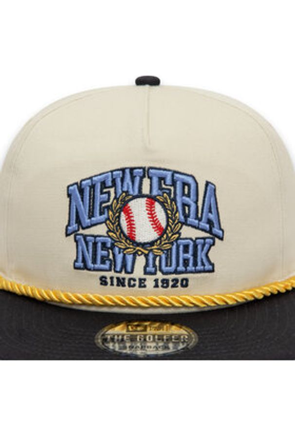 New Era Czapka z daszkiem New World Golfer Newera 60435073 Beżowy. Kolor: beżowy. Materiał: materiał