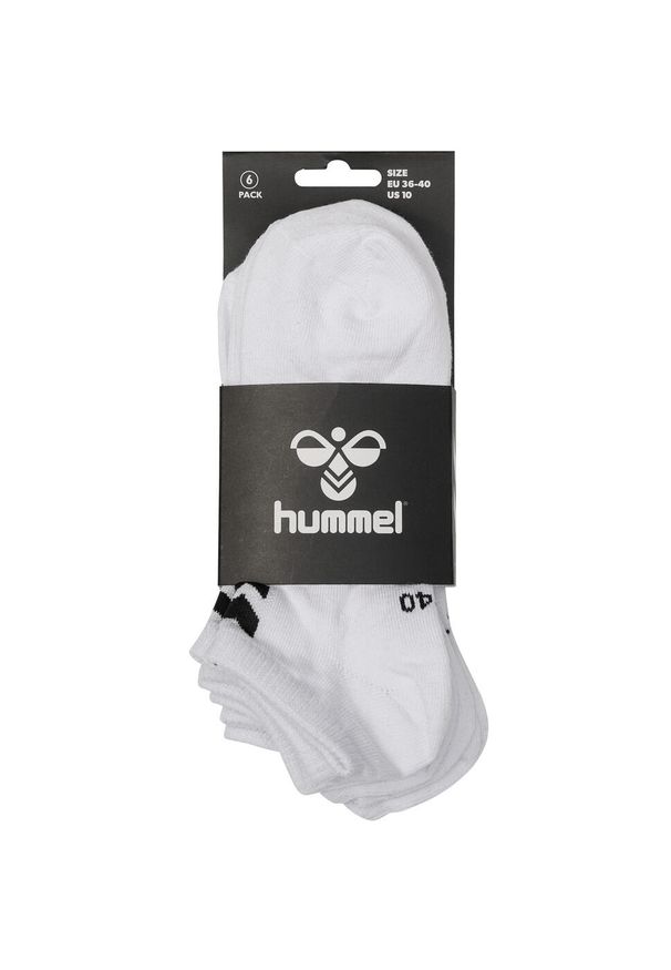 Skarpetki Hummel hmlCHEVRON 6-PACK ANKLE SOCKS uniwersalne. Kolor: biały