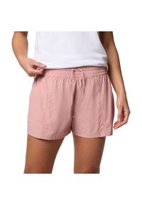 columbia - Spodenki sportowe damskie Boundless Trek Active Short. Kolor: różowy. Materiał: elastan, nylon. Długość: krótkie
