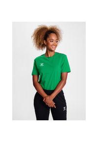Koszulka damska Hummel Authentic. Kolor: zielony. Sport: piłka nożna #1