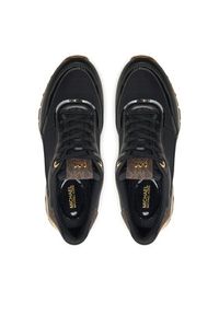 MICHAEL Michael Kors Sneakersy Nova Trainer 43R5NOFS1L Czarny. Kolor: czarny. Materiał: skóra