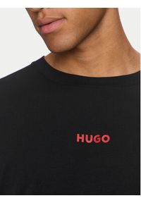 Hugo Longsleeve 50522302 Czarny Regular Fit. Kolor: czarny. Materiał: bawełna. Długość rękawa: długi rękaw