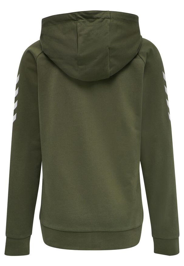 Bluza do piłki ręcznej damska Hummel hmlGO Zip z kapturem. Typ kołnierza: kaptur. Kolor: brązowy, zielony, szary, wielokolorowy. Sezon: jesień, zima