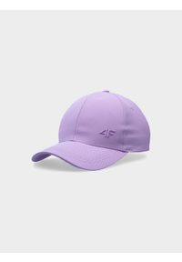 4f - Czapka z daszkiem strapback damska. Kolor: czerwony #1