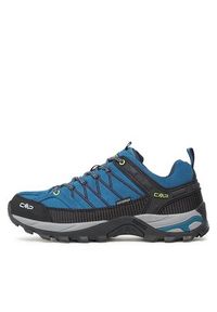 CMP Trekkingi Rigel Low Trekking Shoes Wp 3Q13247 Niebieski. Kolor: niebieski. Materiał: zamsz, skóra. Sport: turystyka piesza #6