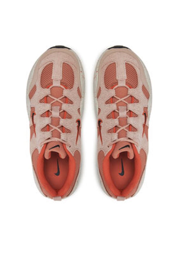 Nike Sneakersy Tech Hera DR9761 Różowy. Kolor: różowy. Materiał: skóra, zamsz