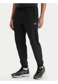 RVCA Spodnie dresowe Yogger II AVYNP00109 Czarny Slim Fit. Kolor: czarny. Materiał: syntetyk #1