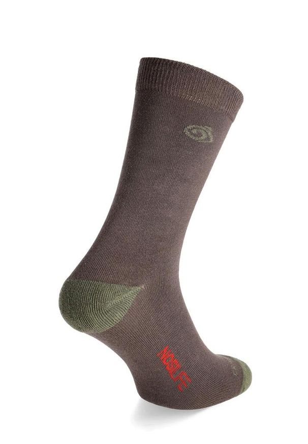CRAGHOPPERS - Skarpety turystyczne Craghoppers NosiLife Travel Single Pack Socks. Kolor: zielony